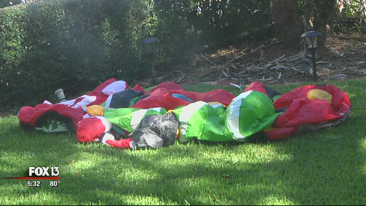 Stolen holiday items returned to Safety Harbor family