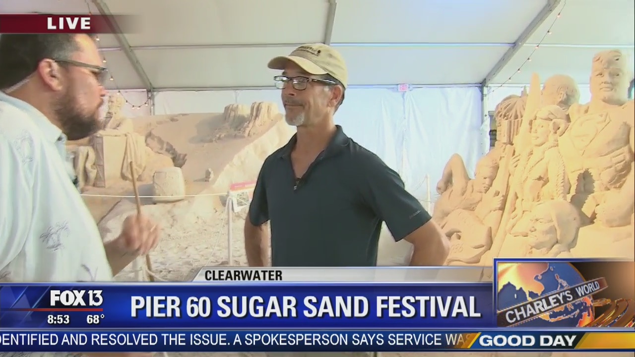 Sugar Sand sculptor