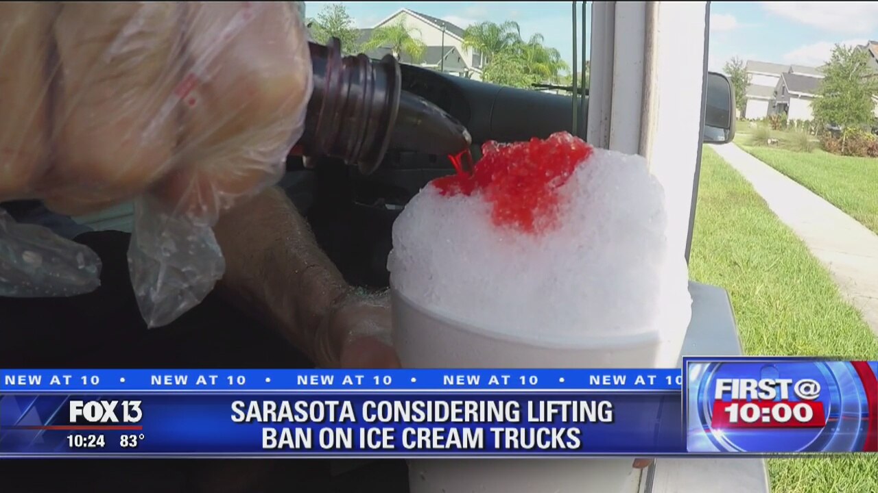Sarasota considering lifting ice cream truck ban