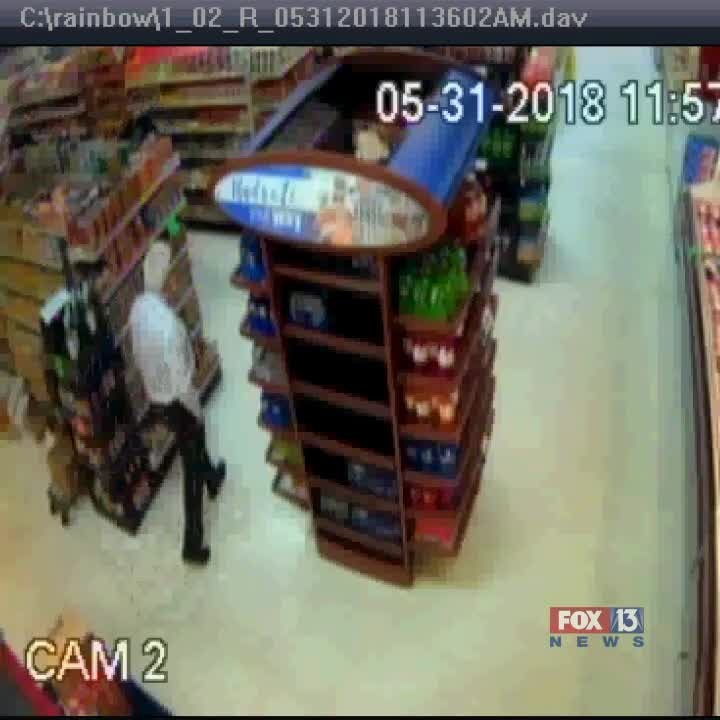 Florida deputy helps stop suspect with cans of beans