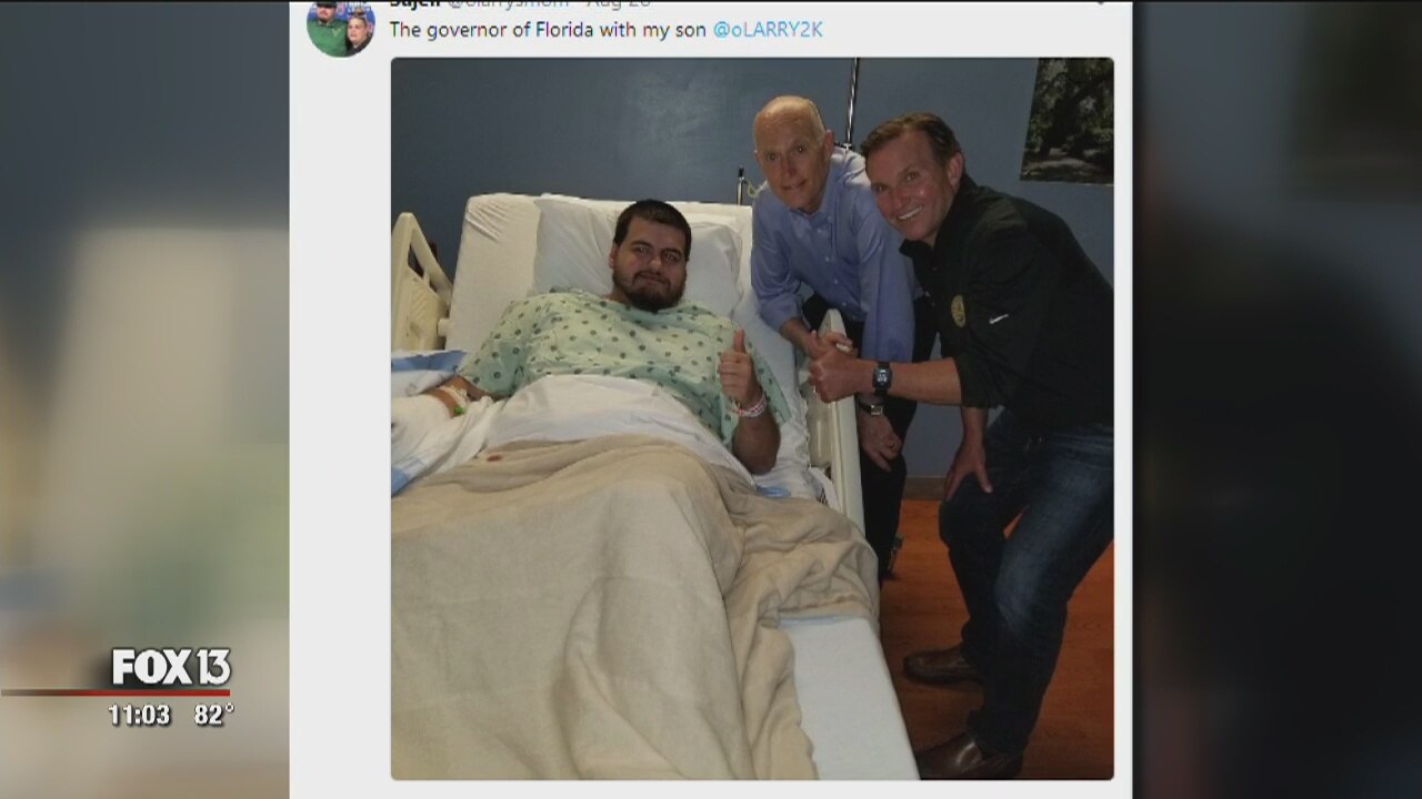 Local shooting victim speaks out