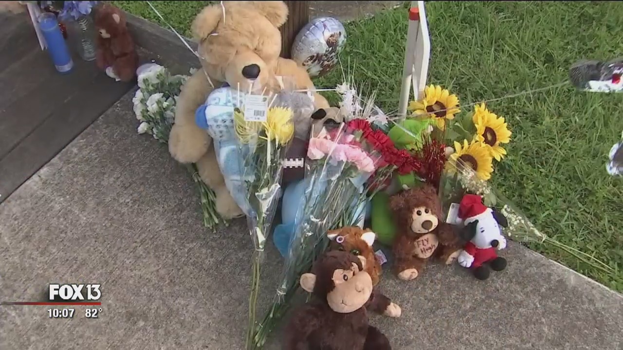 Family, community memorializes toddler