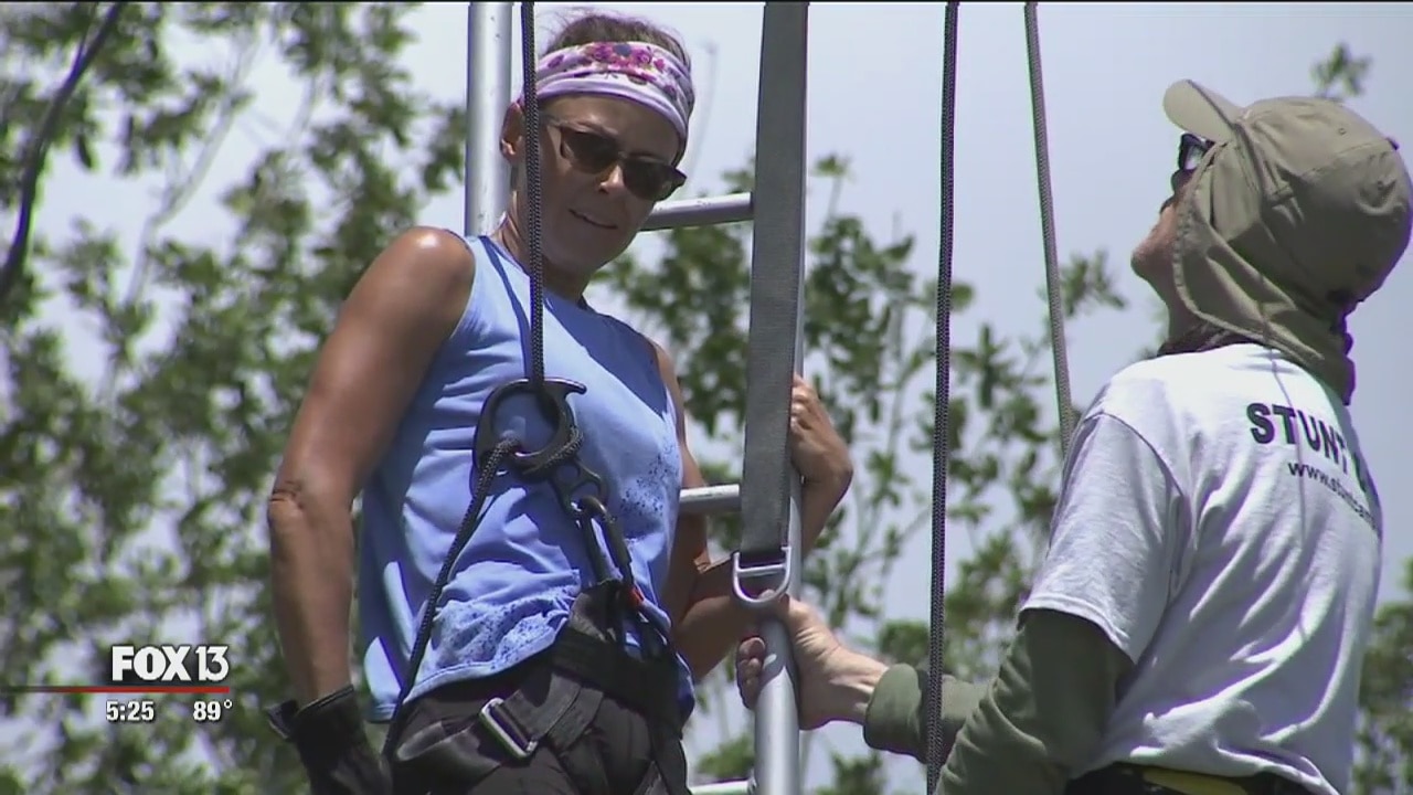 Daycare worker turned stunt woman regrets nothing