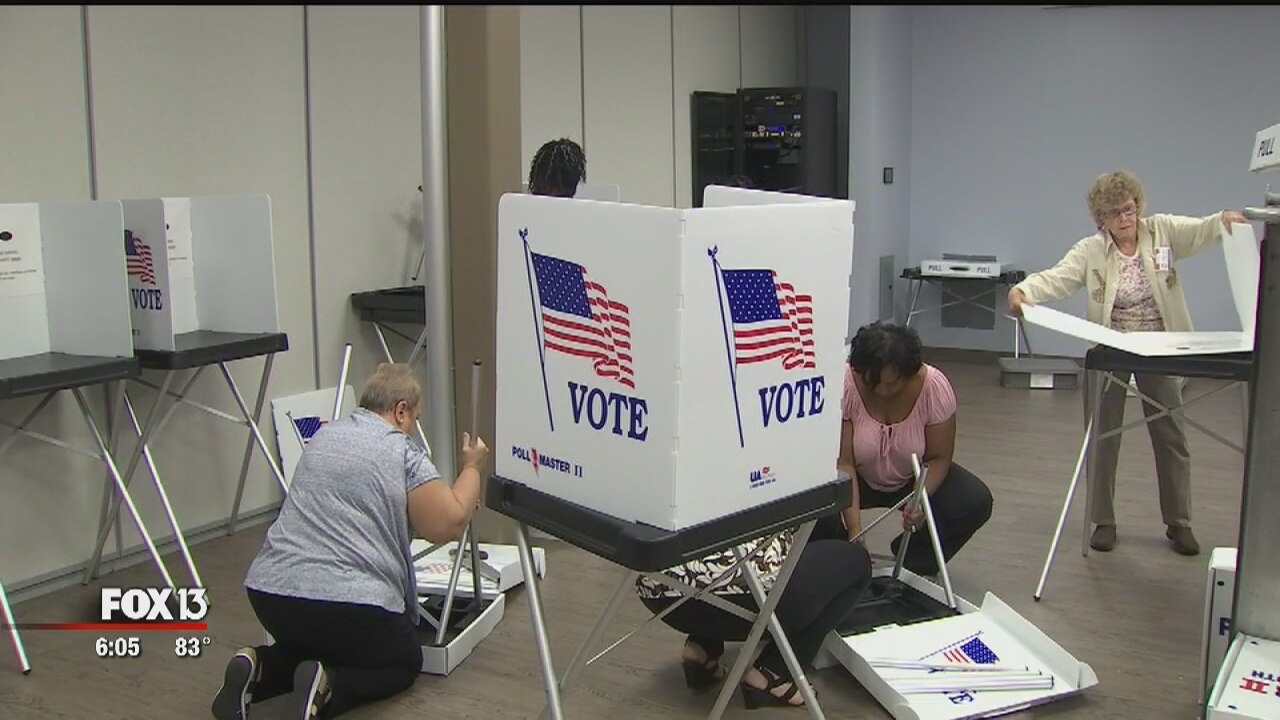 Early voting begins Monday in some counties