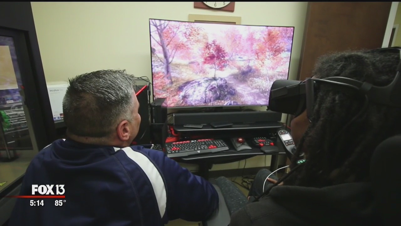 Virtual reality therapy helping veterans