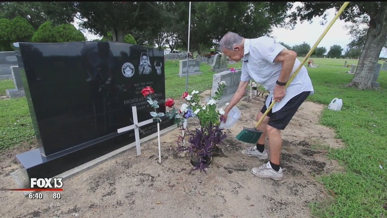 Trooper's father keeps hope alive