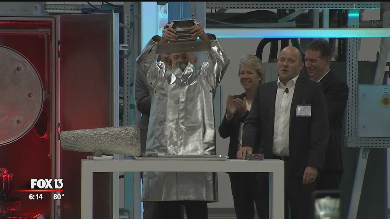 Hundreds of jobs coming to Tampa plant