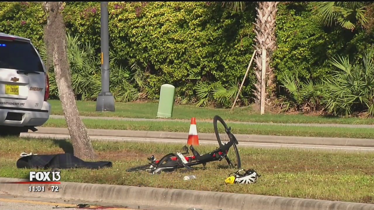 FHP: Bicyclists made 'improper lane change'