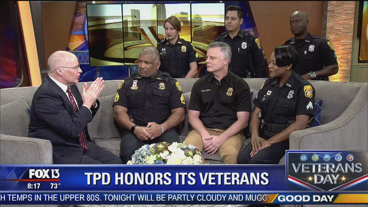 Tampa police honors veterans with music video