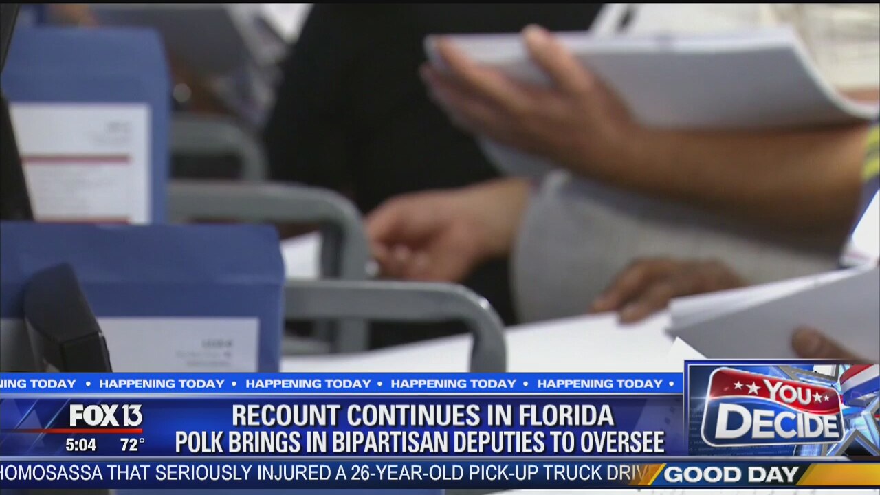 Highlands, Polk begin recounting votes Monday