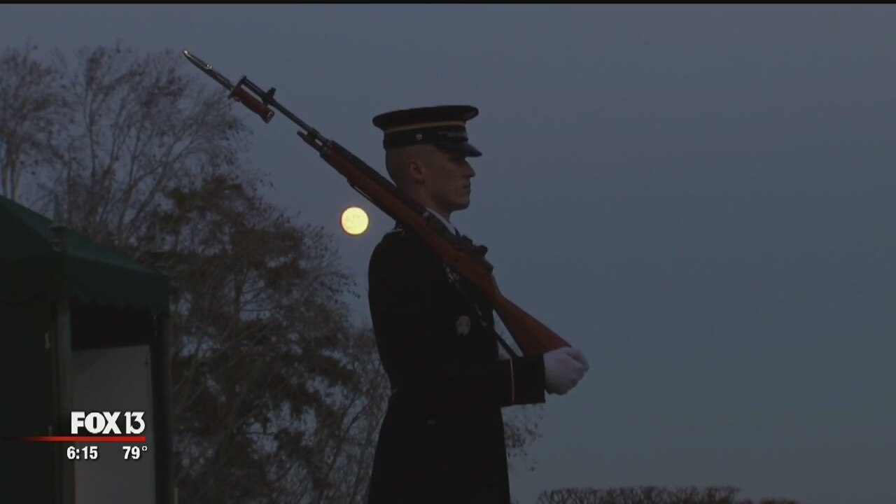 Parent share story of guarding the Tomb Of The Unknown Soldier