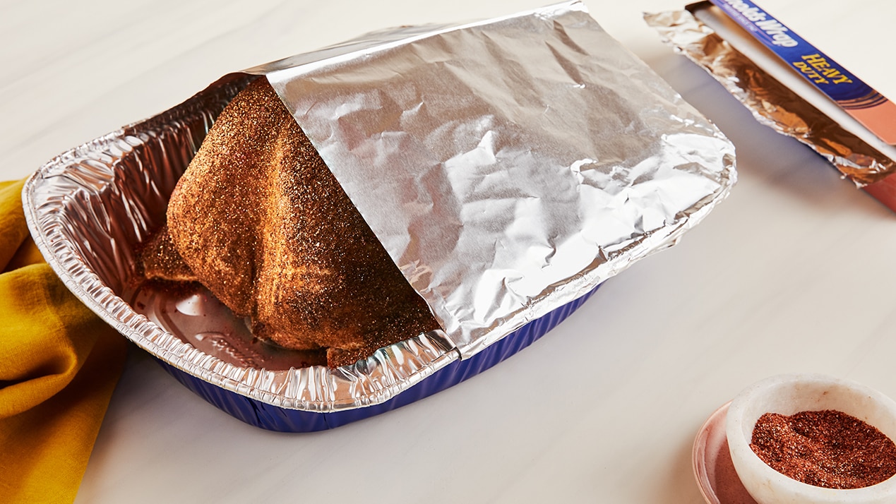 Millennial Thanksgiving: Edible glitter turkey