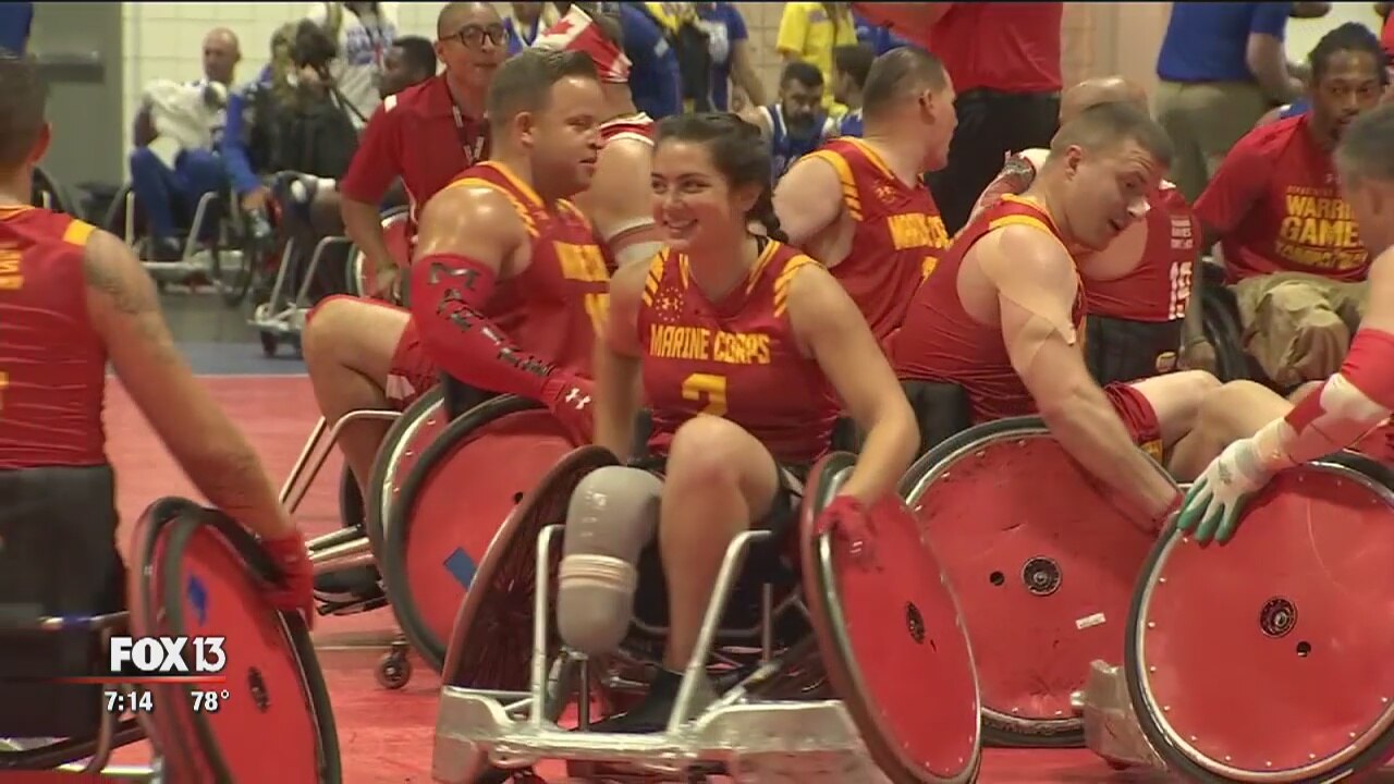 Warrior fulfills dream of competing in Warrior Games