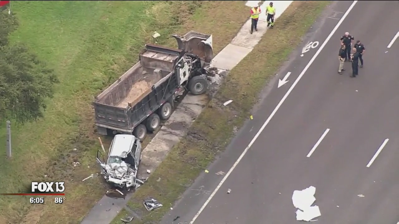 Deadly crash shuts down Courtney Campbell