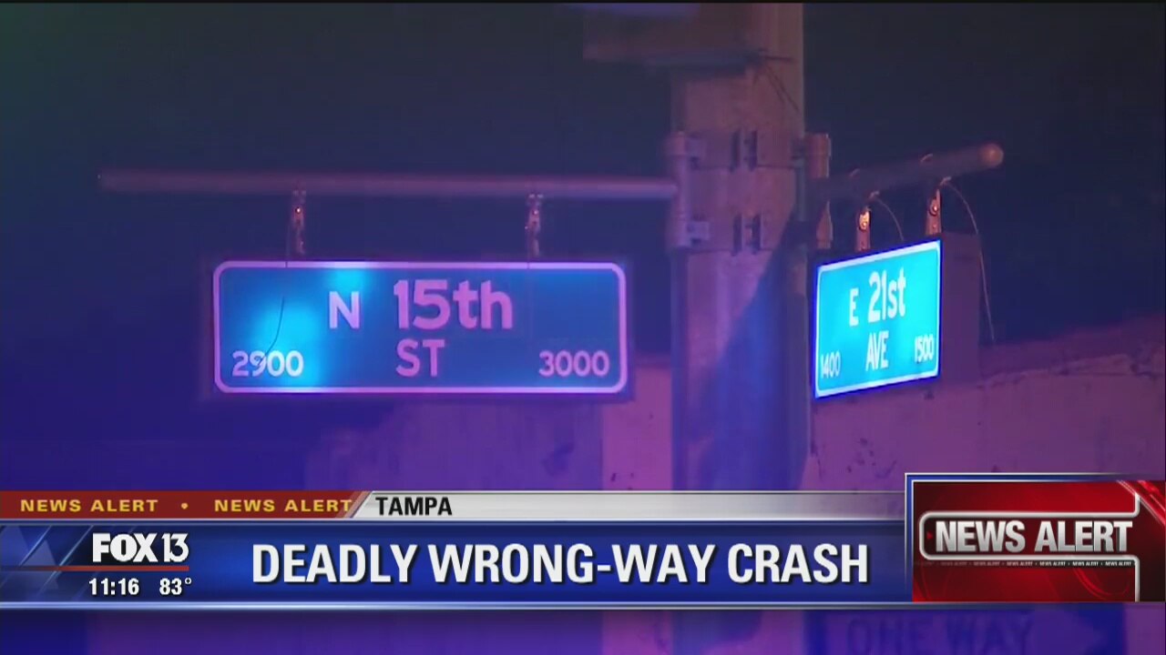 Wrong-way driver, passenger die in crash