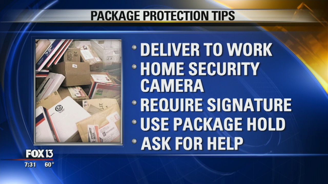 Package thief strikes in Seminole Heights