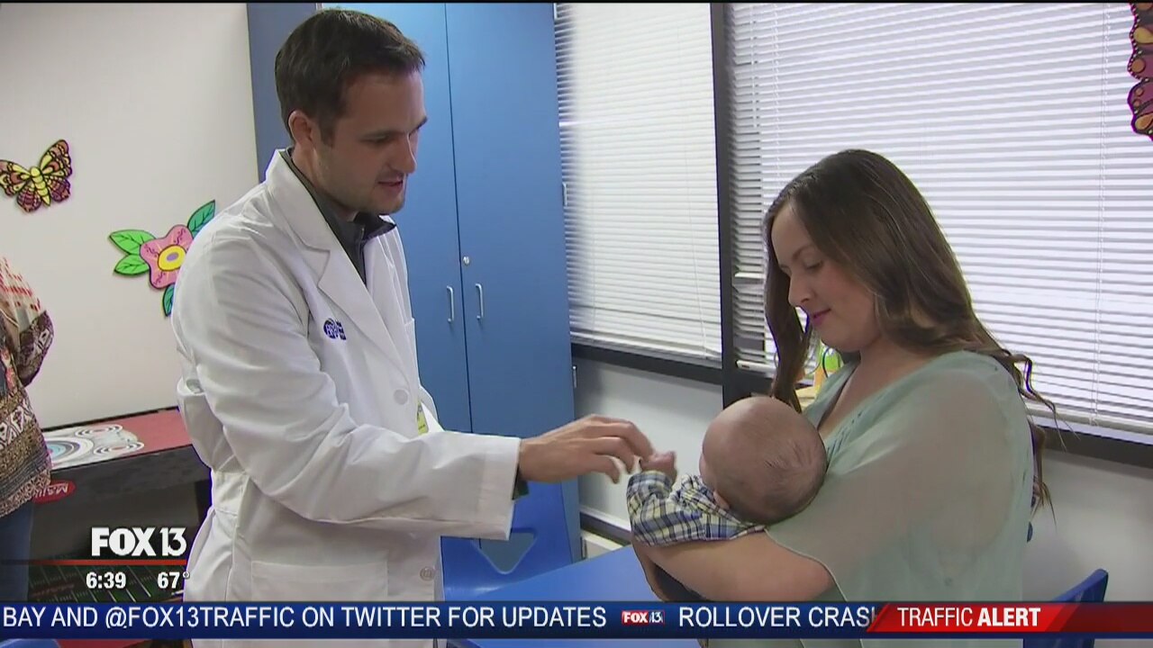 Baby's life saved by 'miracle' surgery
