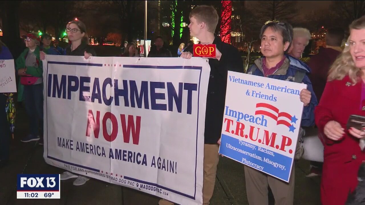 Rallies for and against impeachment
