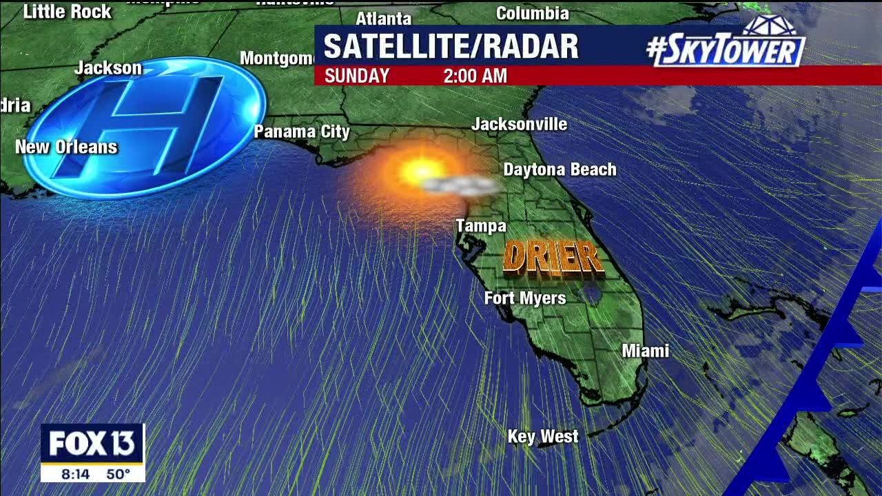 Sunday morning weather