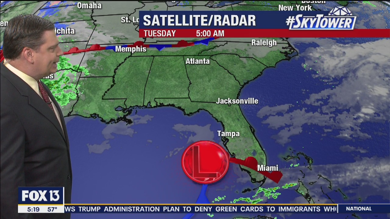 Tuesday Morning Forecast