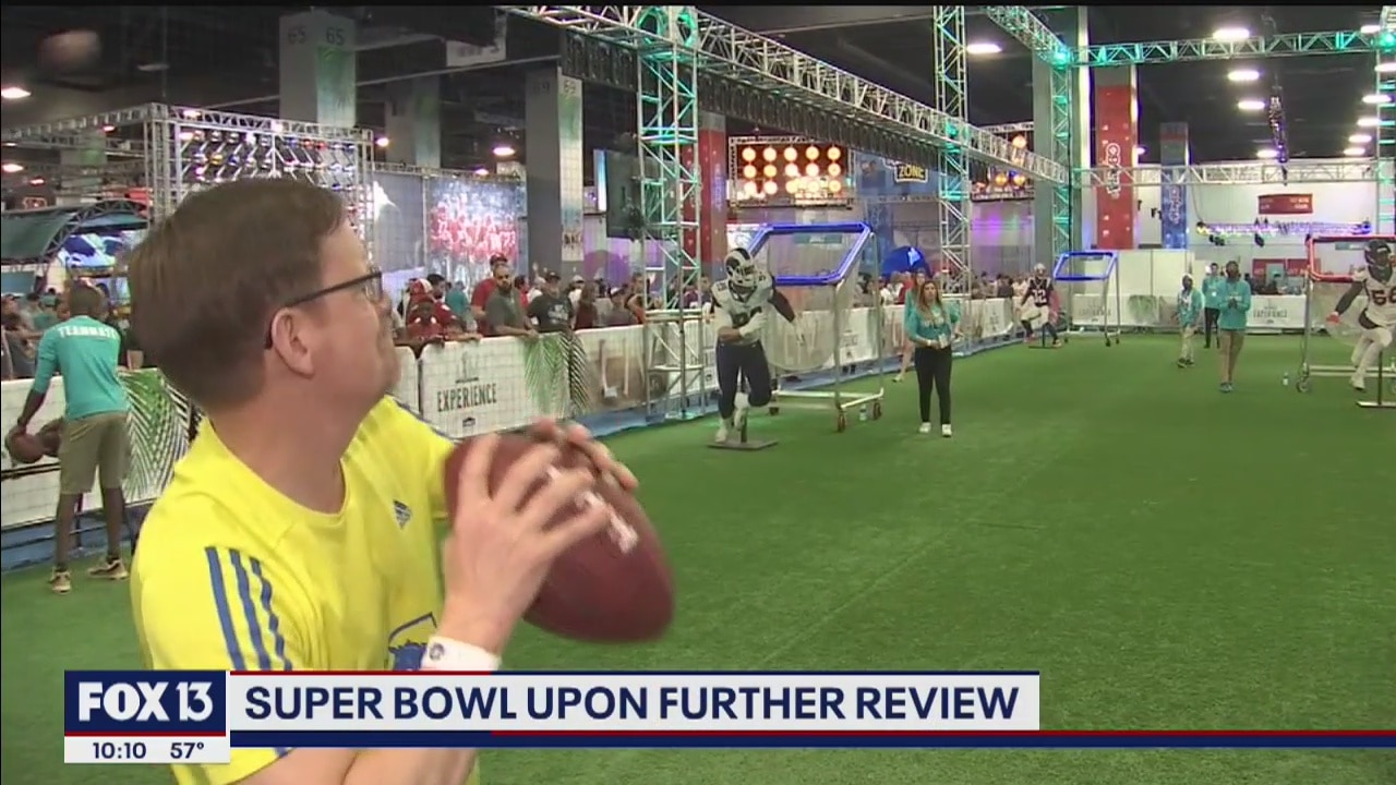 Fans get a taste of the gridiron at the NFL Experience