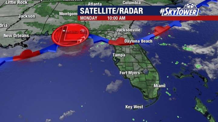 Monday Afternoon Forecast