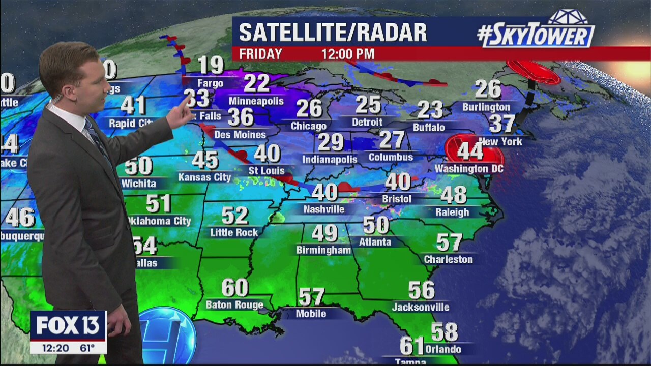 Friday Afternoon Forecast