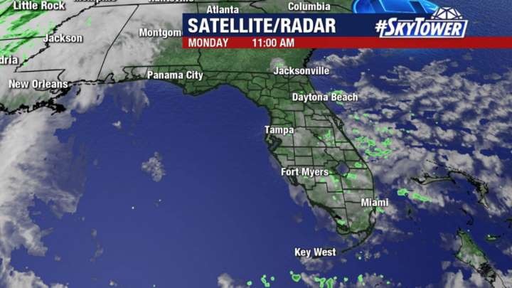 Monday Afternoon Forecast