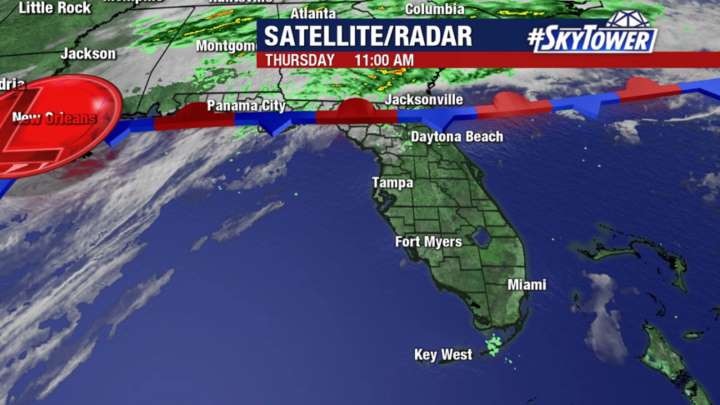 Saturday morning weather