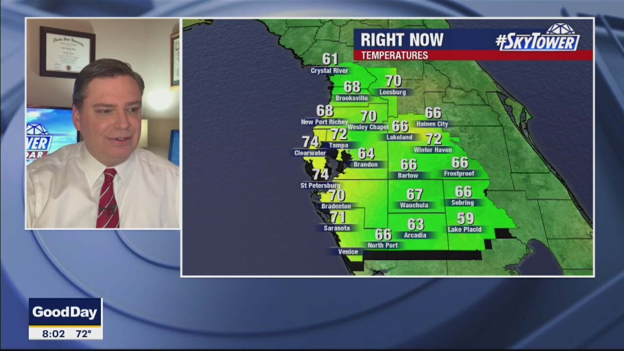 Sunday morning forecast