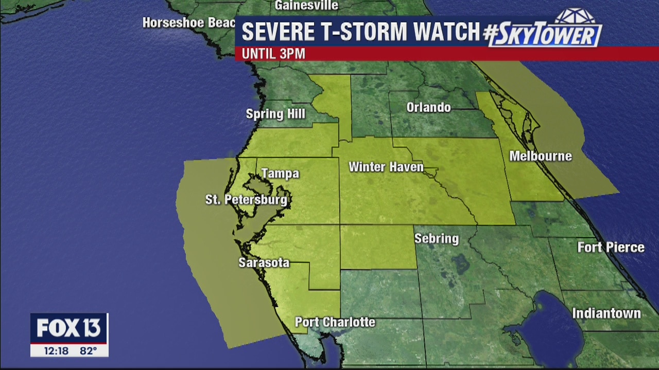 Monday Afternoon Forecast