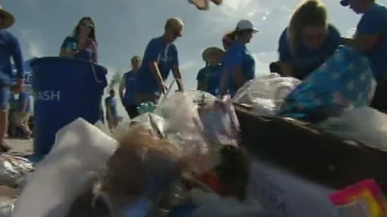 Plastic pollution a problem at U.S. parks