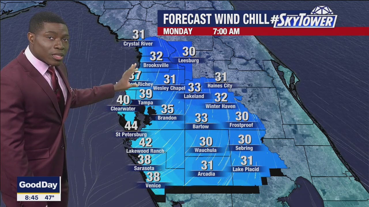 Sunday morning forecast