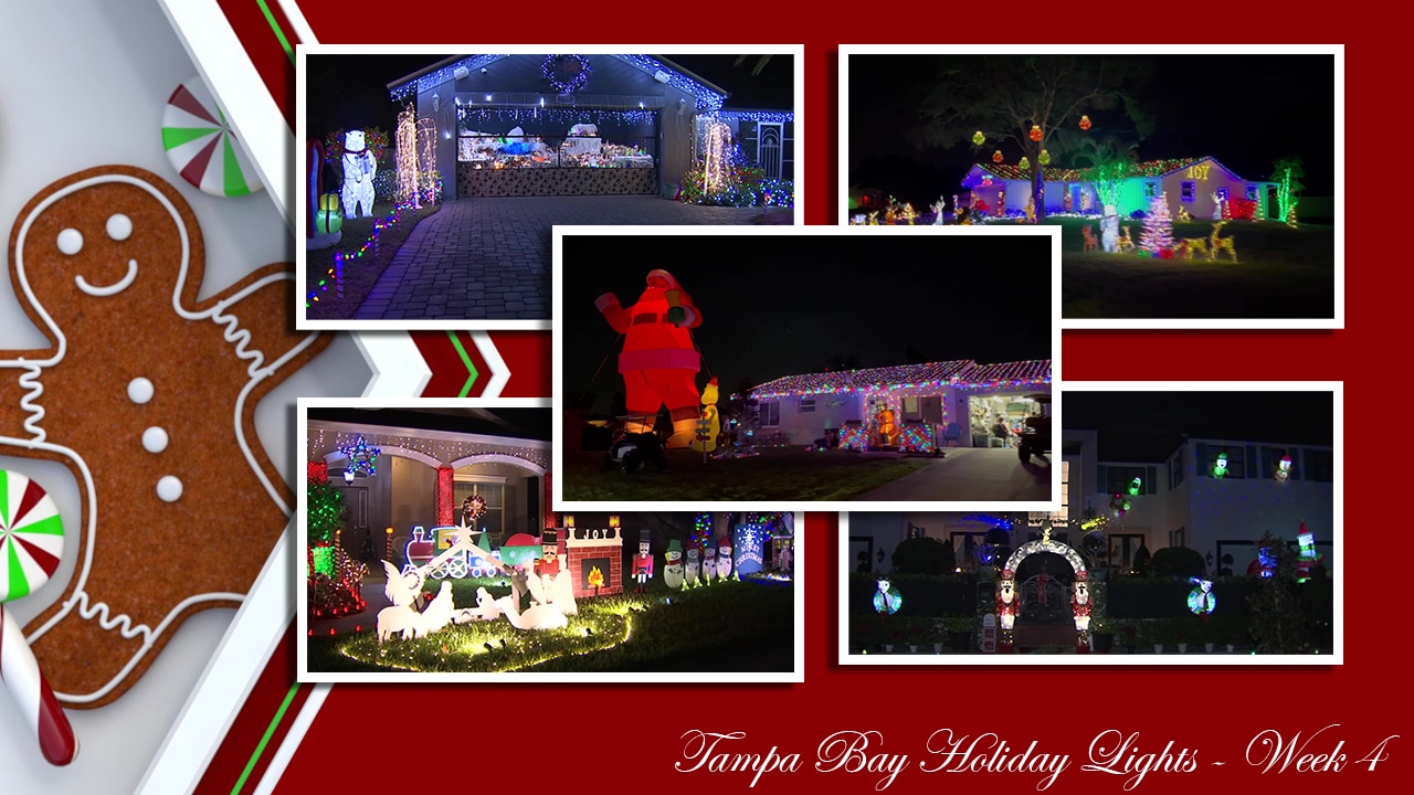 Tampa Bay area Holiday Lights - Best of Week 4