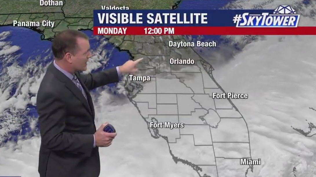 Monday afternoon forecast