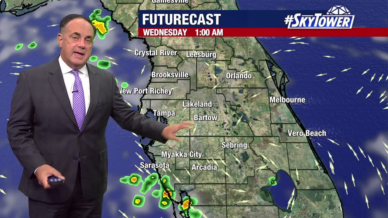 Sunday night forecast
