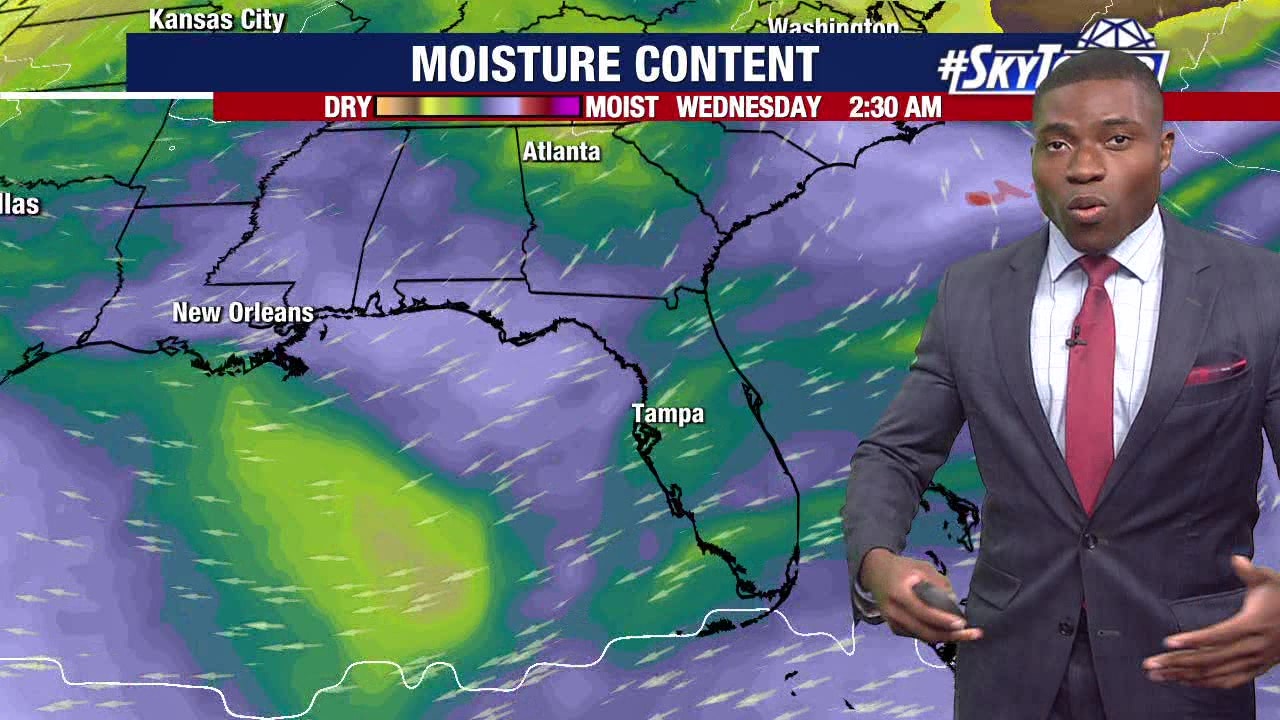 Sunday night forecast