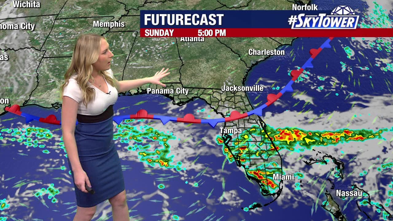 Sunday night forecast