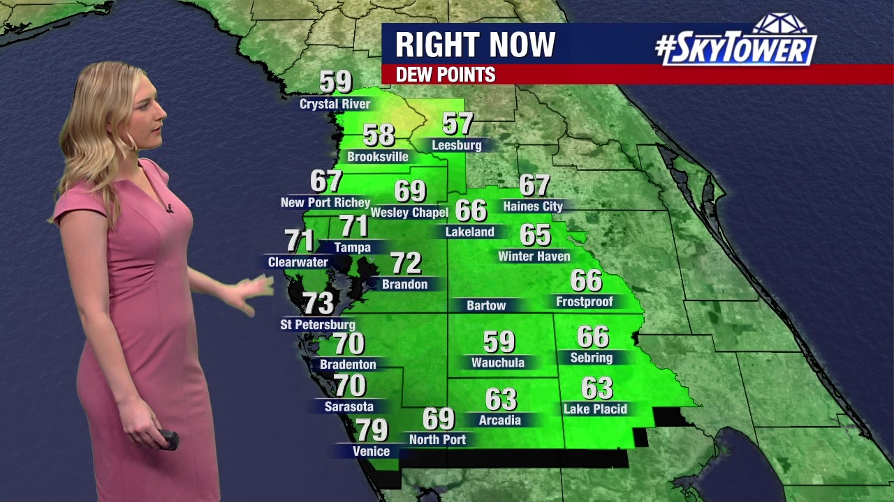 Saturday night forecast