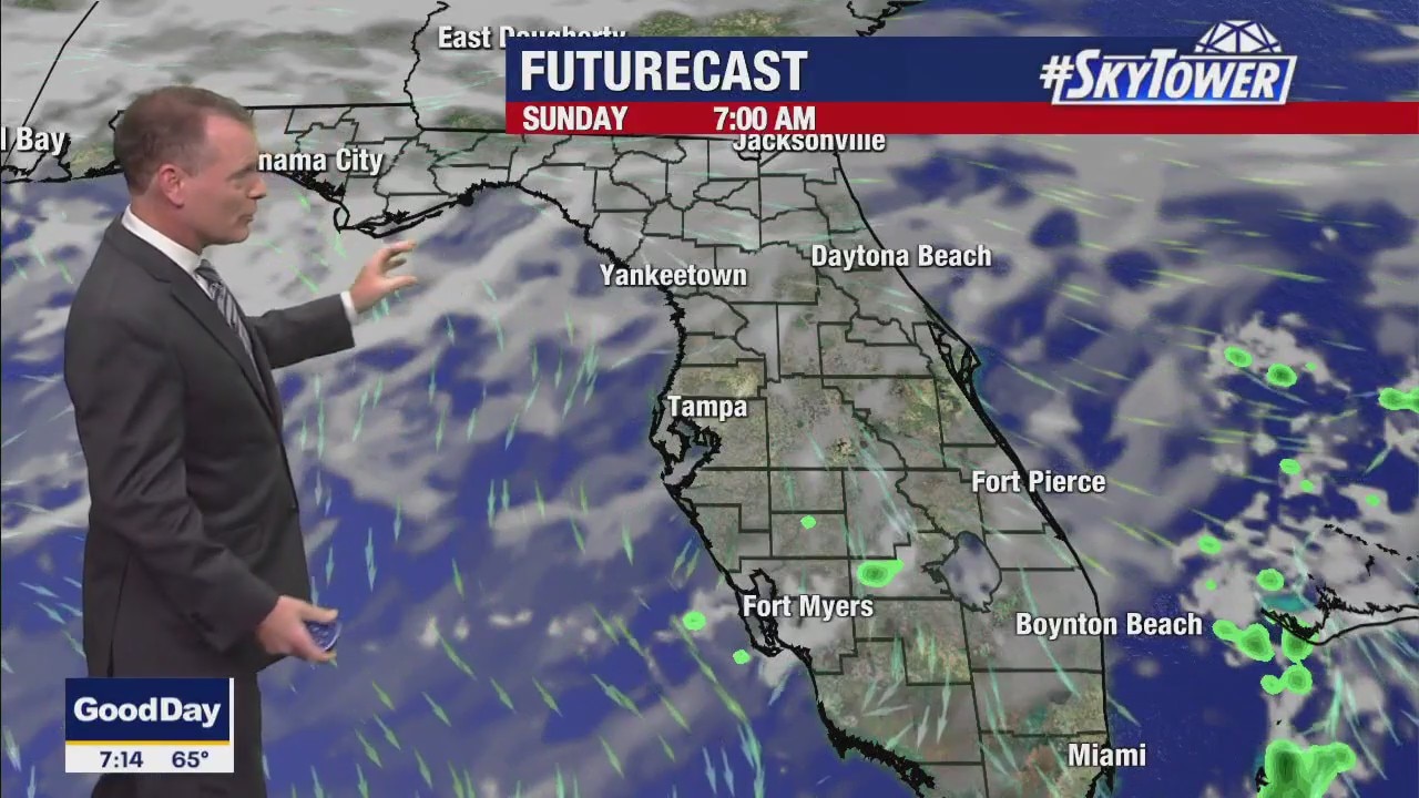 Sunday morning forecast