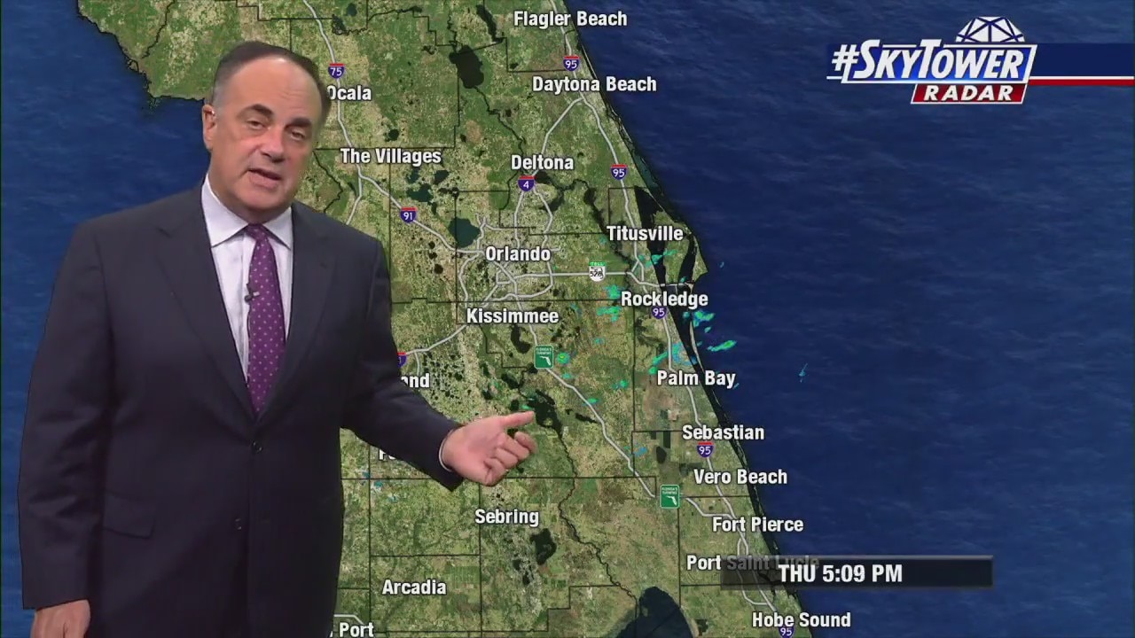 Thursday evening forecast