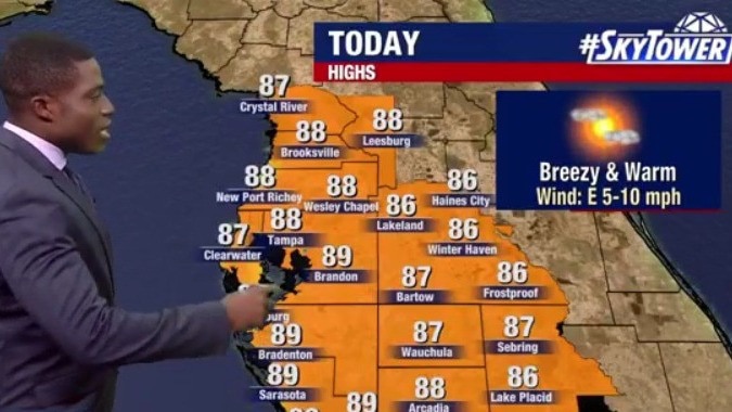 Saturday morning forecast