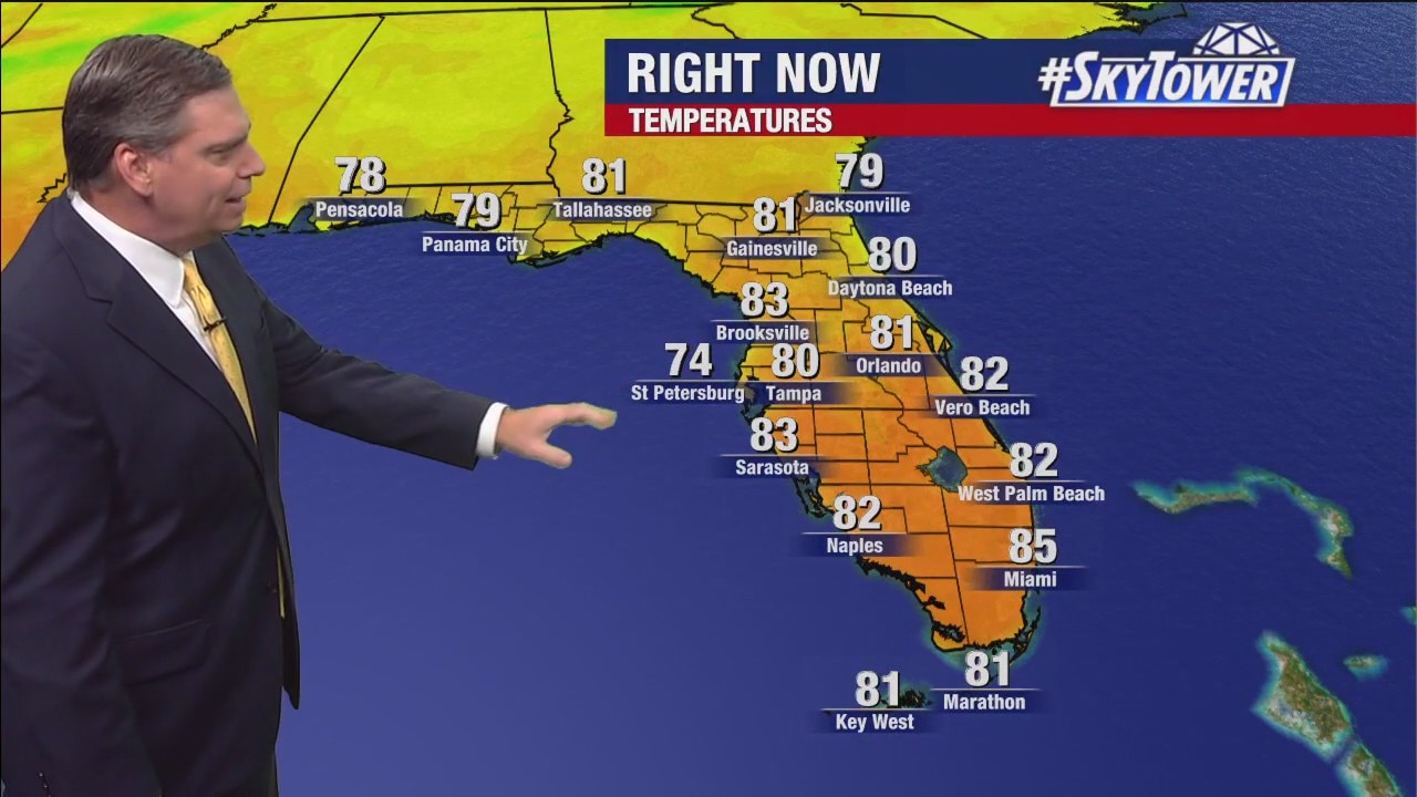 Tuesday afternoon forecast