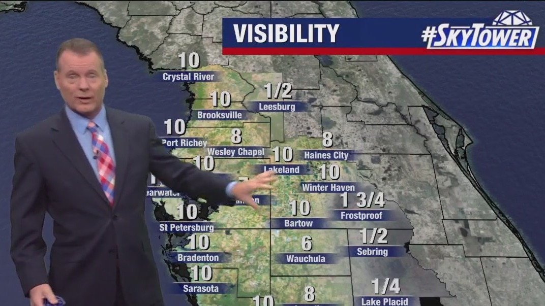 Monday morning forecast