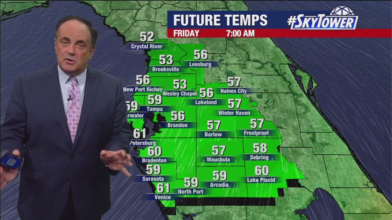 Thursday evening forecast