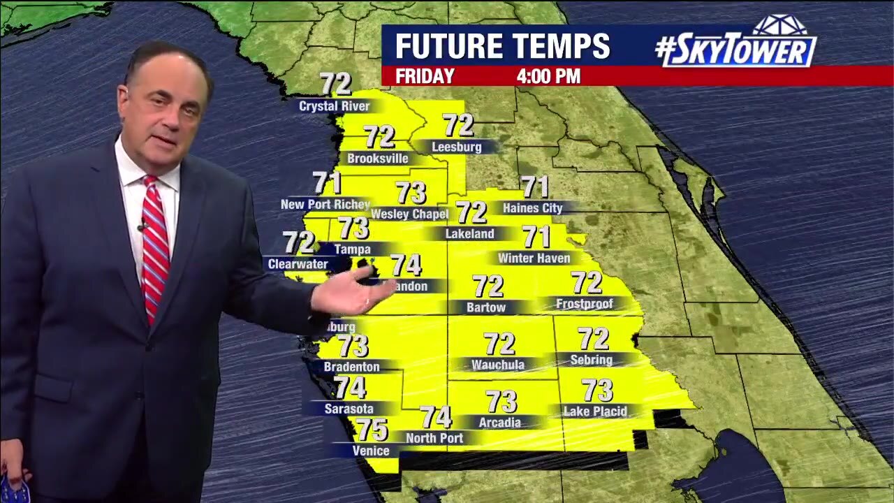 Wednesday evening forecast