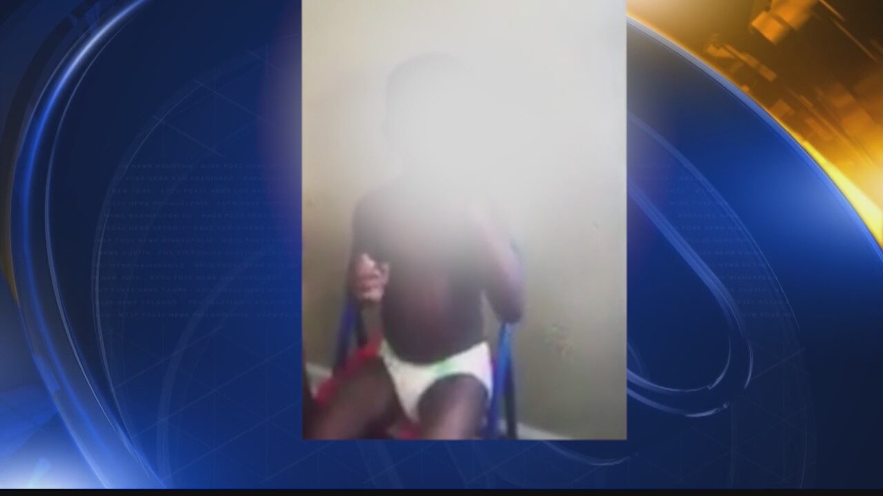 Video appears to show toddler smoking marijuana