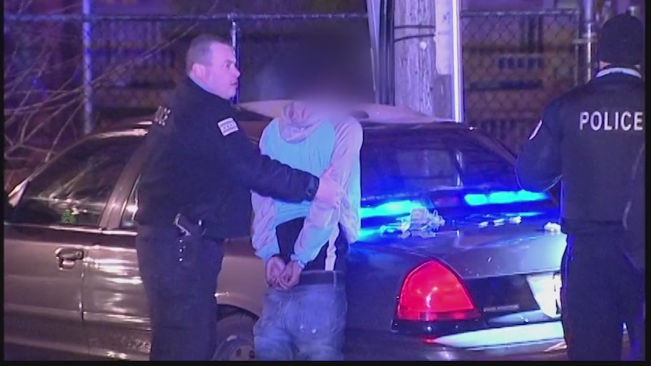 Armed robbery suspects arrested after South Side chase