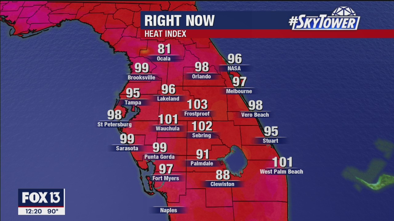 Wednesday Afternoon Forecast