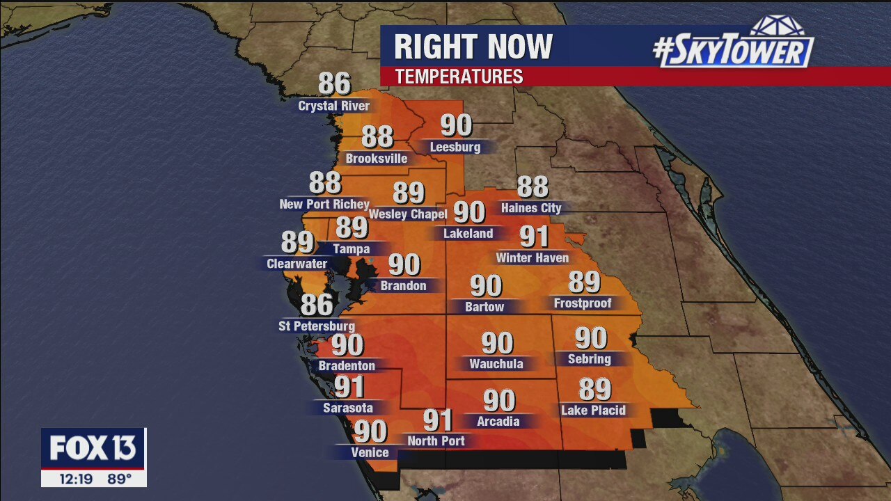 Thursday Afternoon Forecast